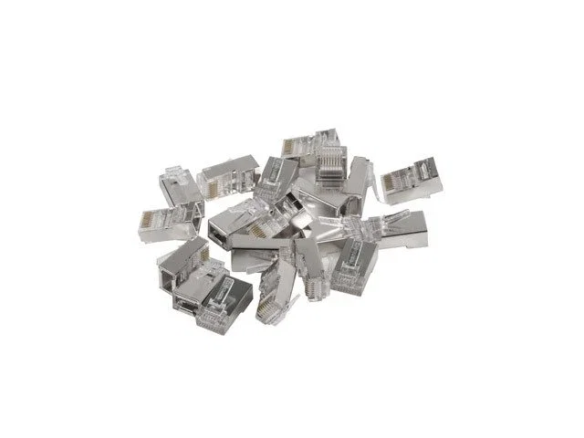 Lanberg PLS-6020EZ Conector RJ45 8P8C Macho Cat6 FTP Transparente - Paquete de 20 Piezas