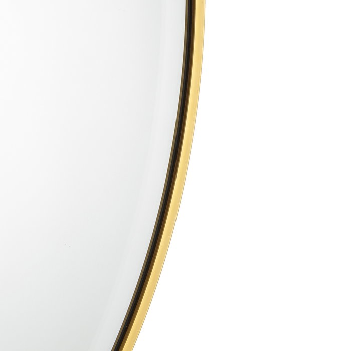 Ixia Espejo Decorativo Oro Aluminio-Cristal 60 x 60 cm