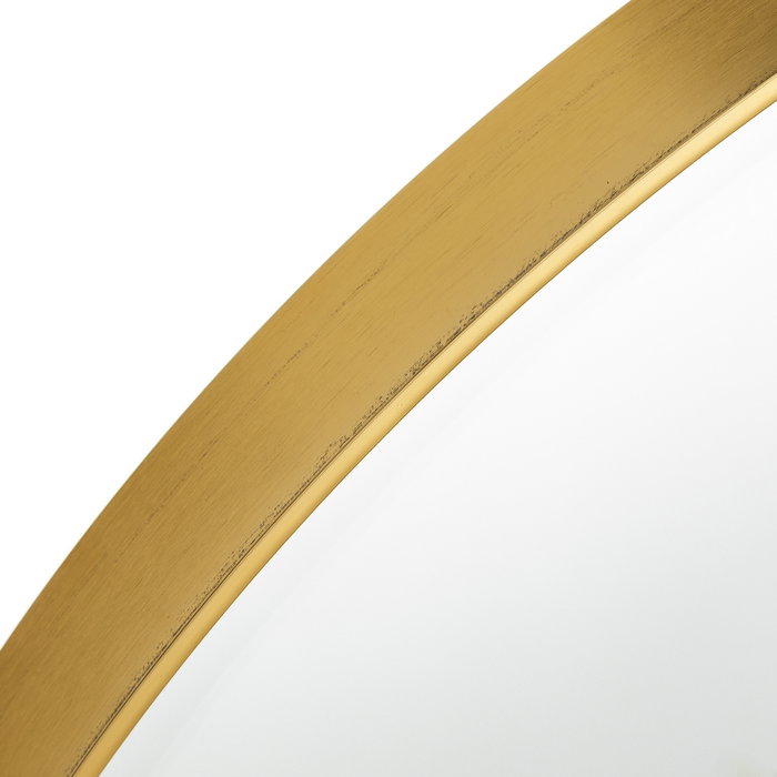 Ixia Espejo Decorativo Oro Aluminio-Cristal 60 x 60 cm