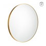 Ixia Espejo Decorativo Oro Aluminio-Cristal 60 x 60 cm