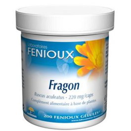 FENIOUX Rusco 200 Cápsulas Alivia Piernas Pesadas