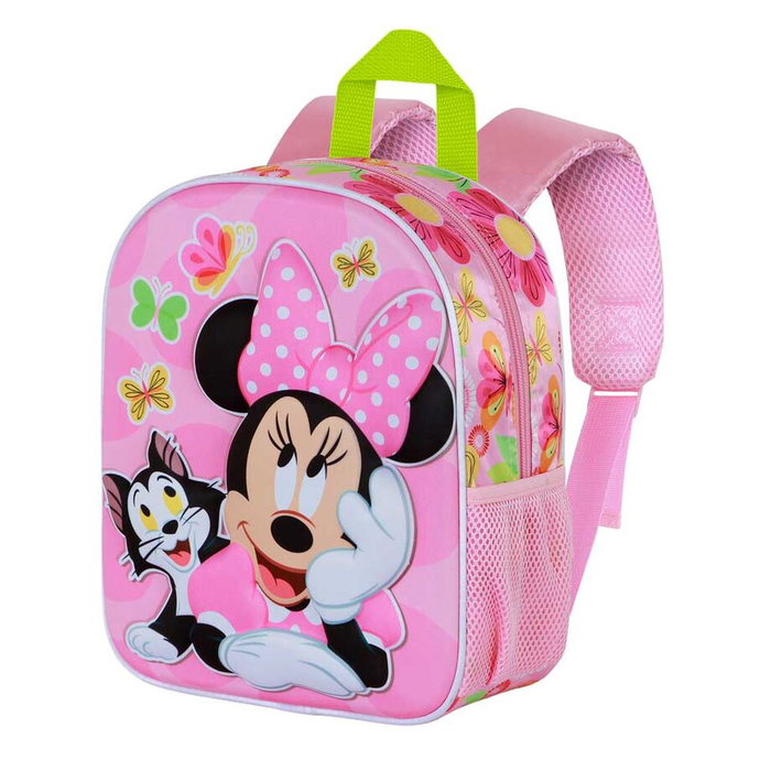 KARACTERMANIA Mochila 31cm Minnie Disney 3D Preescolar Niña