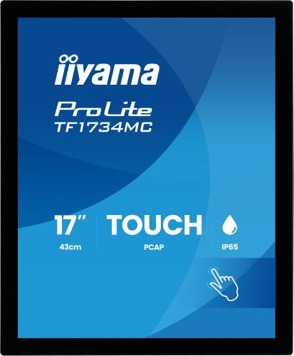 iiyama ProLite TF1734MC-B8X Monitor Táctil 17 pulgadas 1280x1024 TN Negro