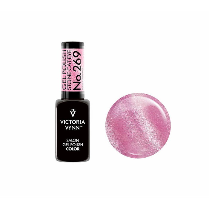 Victoria Vynn Gel Polish Stone Cat Eye Lepidolit 235 8ML