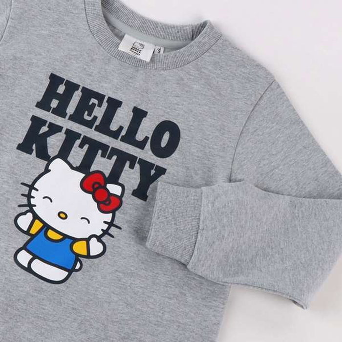 Cerdá Chándal Cotton Brushed Hello Kitty 12 Años Gris