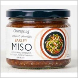 Clearspring Miso de Cebada No Pasteurizado 300Gr