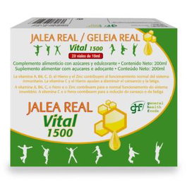 GHF Jalea Real Vital 1500 – 20 Ampollas de 10 ml