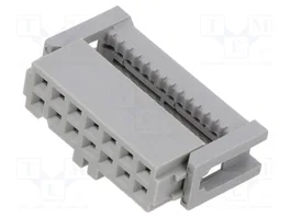 3M Conector IDC 14 pines hembra recto serie 891