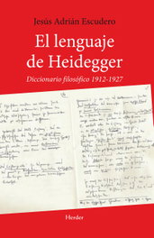 El lenguaje de heidegger, Adrian Escudero, Jesus - HERDER