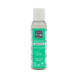 NATURABIO COSMETICS Gel Hidratante Aloe Vera Bio 100 Ml - Hidratación Intensa y Regeneración para Todo Tipo de Piel