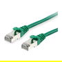EQUIP 615542 Cable de Red Ethernet Cat6 S/FTP LSZH, Doble Blindaje, 2xRJ45 Macho, 1.5 Metros, Verde