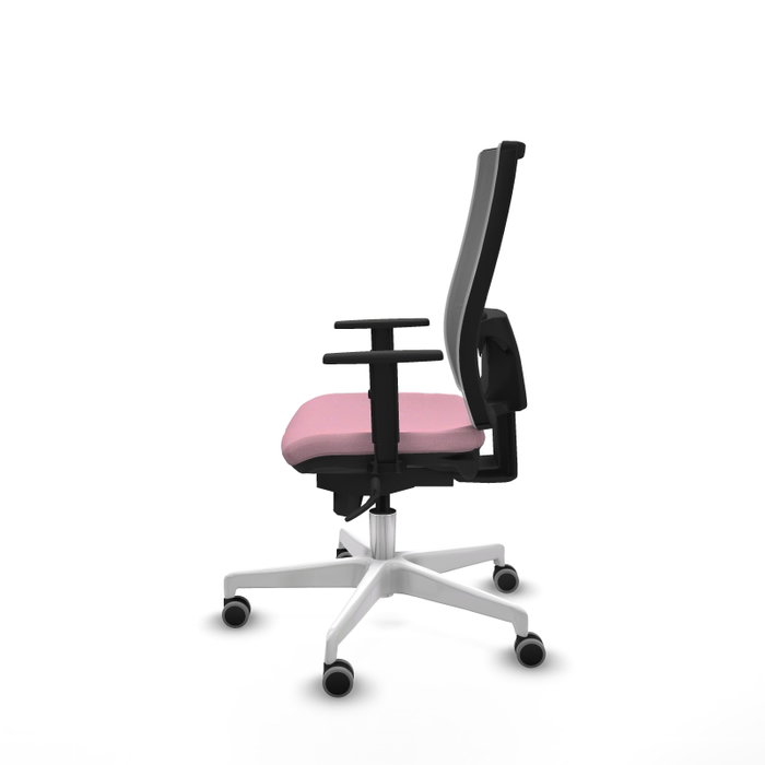 PIQUERAS Y CRESPO Silla de oficina Horna Rosa con mecanismo Sincro PIQUERAS Y CRESPO Silla de oficina Horna Rosa con mecanismo Sincro