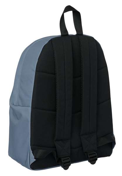 Safta Mochila Basicos Gris 33x42x15 cm