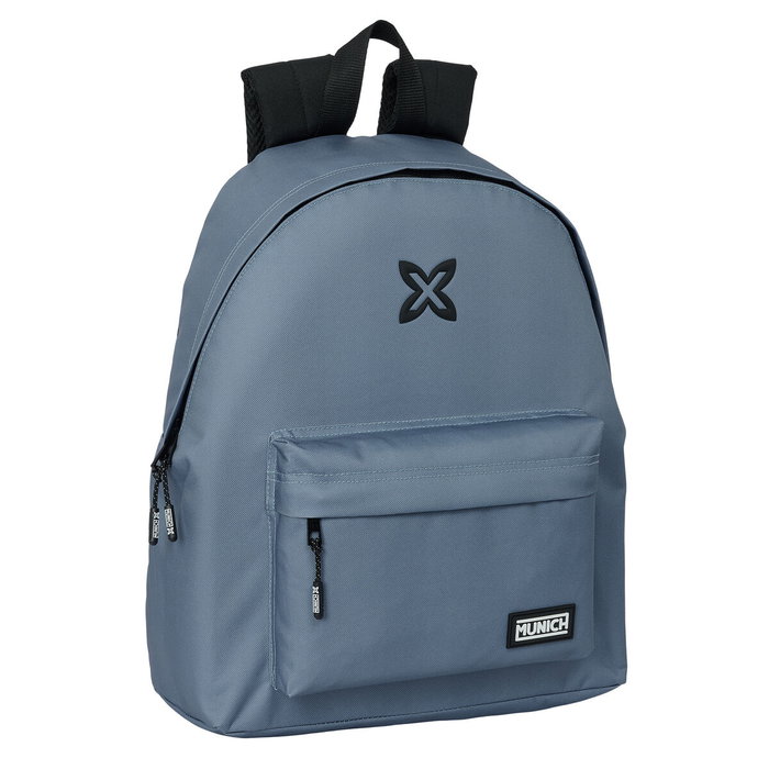 Safta Mochila Munich Basics Boy Gris Safta Mochila Munich Basics Boy Gris