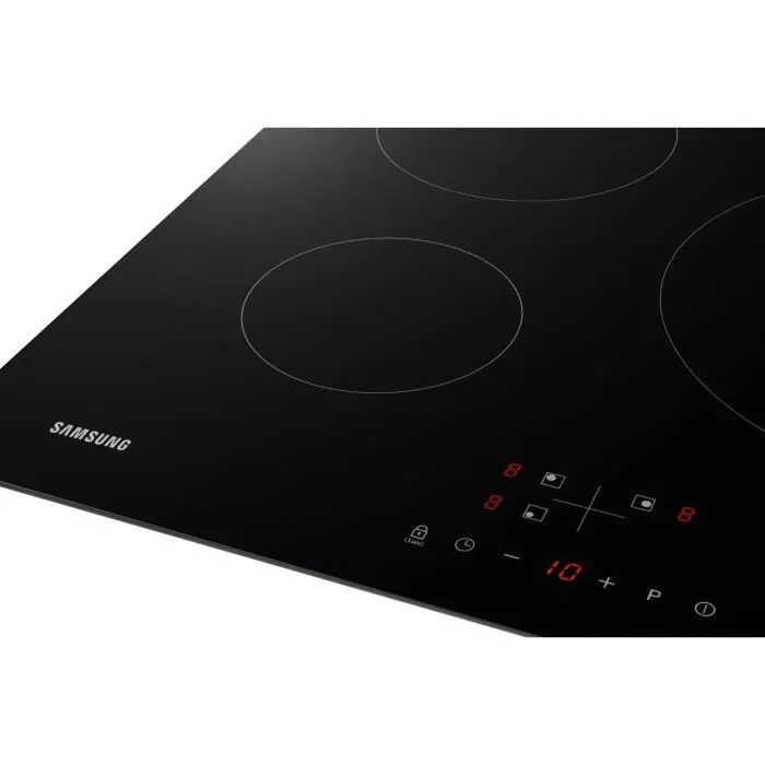 Samsung Placa de Inducción NZ63M3NM1BB/UR - 3 Zonas - 7200W - Vidrio Negro
