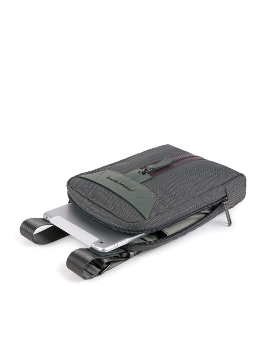 Piquadro Trakai Bolso bandolera de tela Verde Piquadro Trakai Bolso bandolera de tela Verde