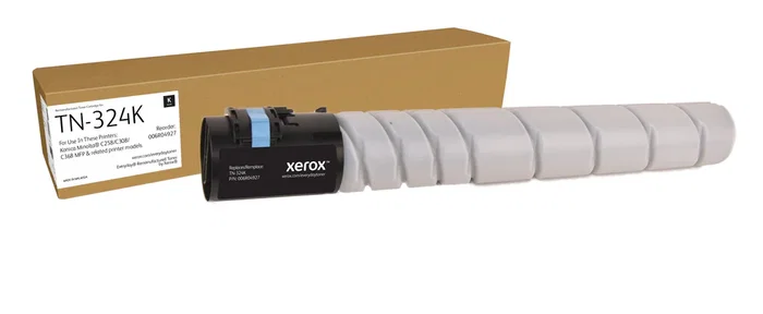 Xerox Everyday Cartucho de Tóner Negro Remanufacturado, 006R04927, Compatible con Konica Minolta A8DA130 para Bizhub C258/C308/C368, 1 Unidad, 28000 Páginas