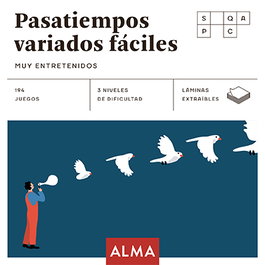 Pasatiempos variados fáciles muy entretenidos, Laia de Mendoza - EDITORIAL ALMA
