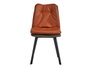 Giftdecor Sillón Teja Respaldo Con Botones Borde Gris 62x85x47cm (Set de 2)