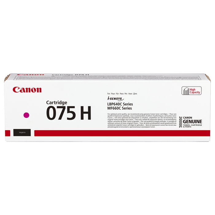 Canon 075H Magenta de alta capacidad