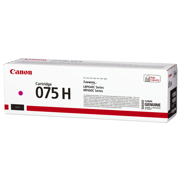 Canon 075H Magenta de alta capacidad