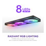 NZXT F420RGB Core Ventilador de caja Negro RF-U42HF-B1 420mm