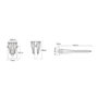 Synergy21 Synergy 21 LED garden lamp 6W RGB-CCT con radio, WiFi, Zigbee e IP66 (FUTC04ZR)