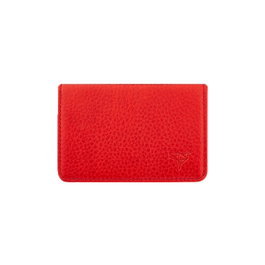 Zoozie Bags Cartera Unisex Piel Roja Elegante y Sofisticada, 10.8 x 2 x 7.6 cm