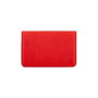 Zoozie Bags Cartera Unisex Piel Roja Elegante y Sofisticada, 10.8 x 2 x 7.6 cm