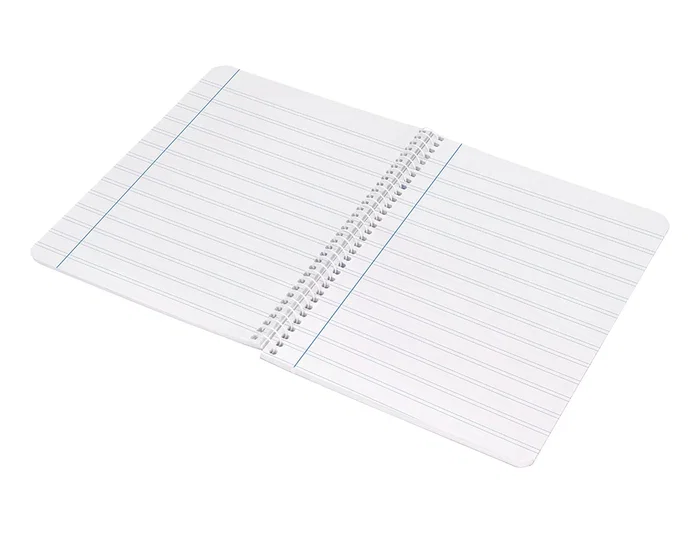 Liderpapel Cuaderno Espiral Cuarto Tapa Blanda 80 Hojas Pauta 2,5mm 60gr Colores Surtidos