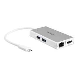 StarTech.com Adaptador Multipuertos USB-C 4K HDMI Gigabit Ethernet USB 3.0 Power Delivery 60W