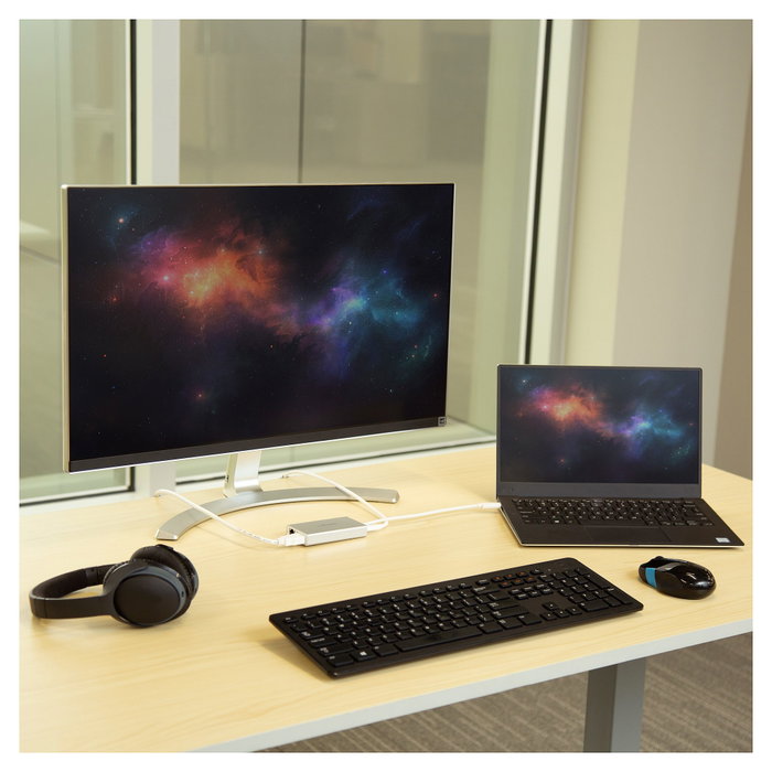 StarTech.com Adaptador Multipuertos USB-C con HDMI 4K y Ethernet Gigabit, Blanco StarTech.com Adaptador Multipuertos USB-C con HDMI 4K y Ethernet Gigabit, Blanco