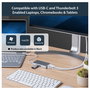 StarTech.com Adaptador Multipuertos USB-C con HDMI 4K y Ethernet Gigabit, Blanco