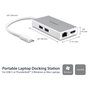 StarTech.com Adaptador Multipuertos USB-C con HDMI 4K y Ethernet Gigabit, Blanco