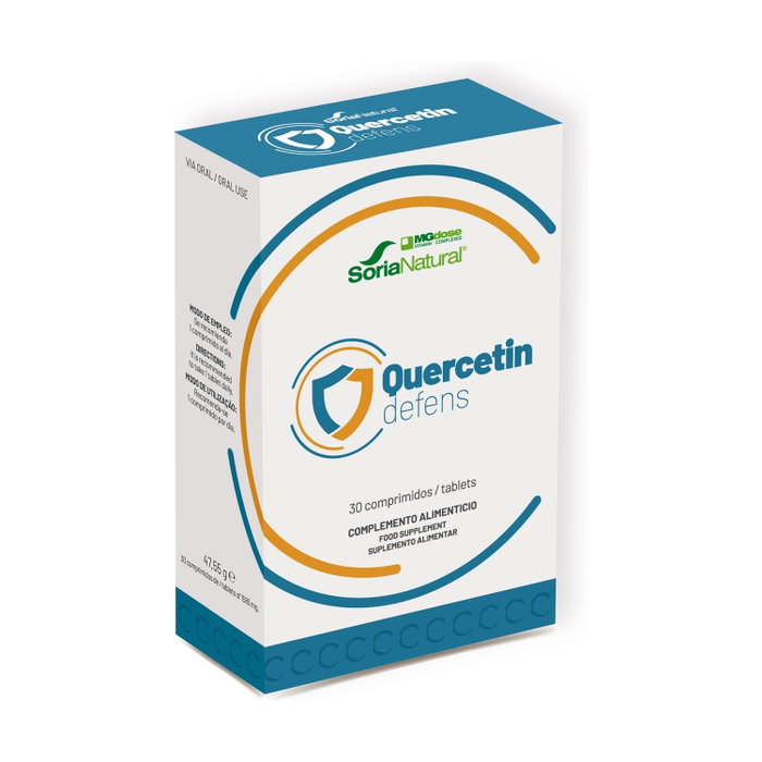 Soria Natural Quercetin Defens 30 comprimidos - Complemento para sistema inmunológico y vías respiratorias Soria Natural Quercetin Defens 30 comprimidos - Complemento para sistema inmunológico y vías respiratorias