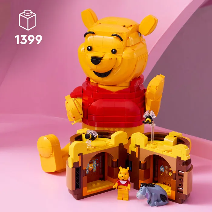 LEGO 43300 Disney Winnie the Pooh - Set de Construcción - Decoración y Regalo para Adultos