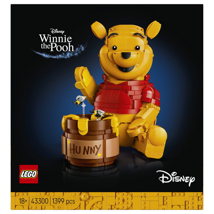 LEGO Disney 43300 Winnie the Pooh Set de Construcción Multicolor de 1399 piezas