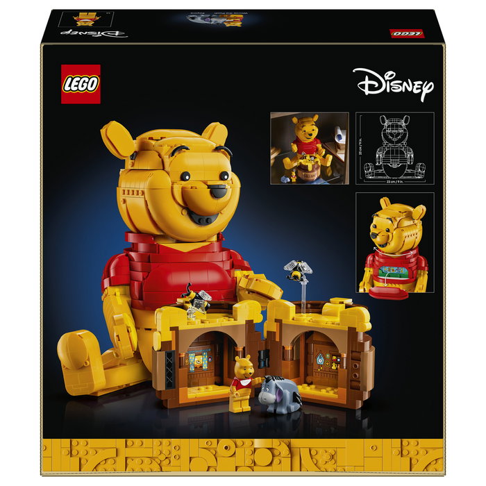 LEGO Disney 43300 Winnie the Pooh Set de Construcción Multicolor de 1399 piezas