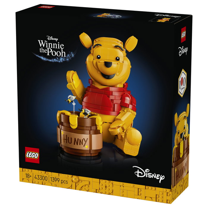 LEGO Disney 43300 Winnie the Pooh Set de Construcción Multicolor de 1399 piezas
