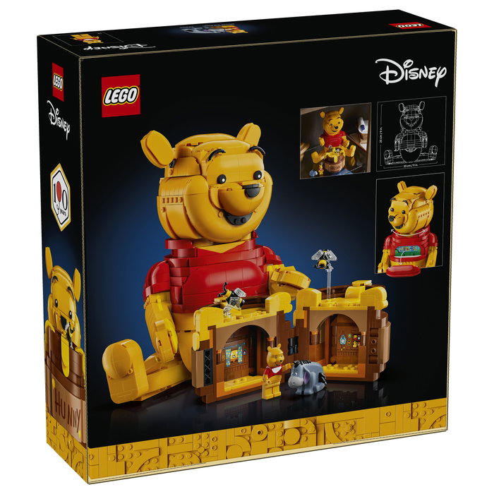 LEGO Disney 43300 Winnie the Pooh Set de Construcción Multicolor de 1399 piezas