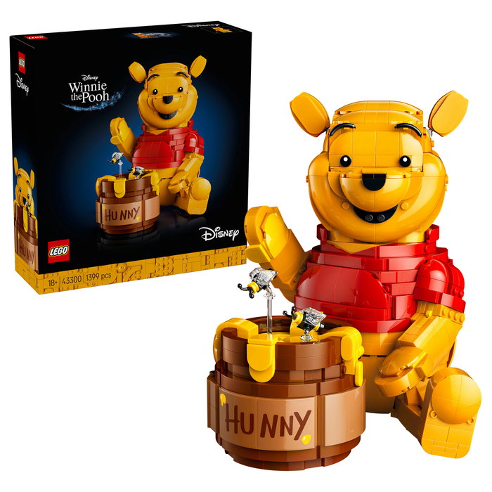 LEGO Disney 43300 Winnie the Pooh Set de Construcción Multicolor de 1399 piezas