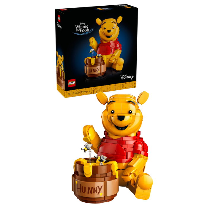 LEGO Disney 43300 Winnie the Pooh Set de Construcción Multicolor de 1399 piezas