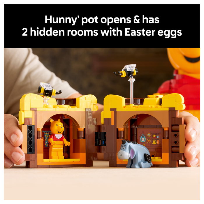 LEGO Disney 43300 Winnie the Pooh Set de Construcción Multicolor de 1399 piezas