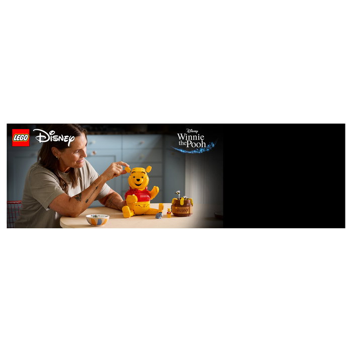LEGO Disney 43300 Winnie the Pooh Set de Construcción Multicolor de 1399 piezas
