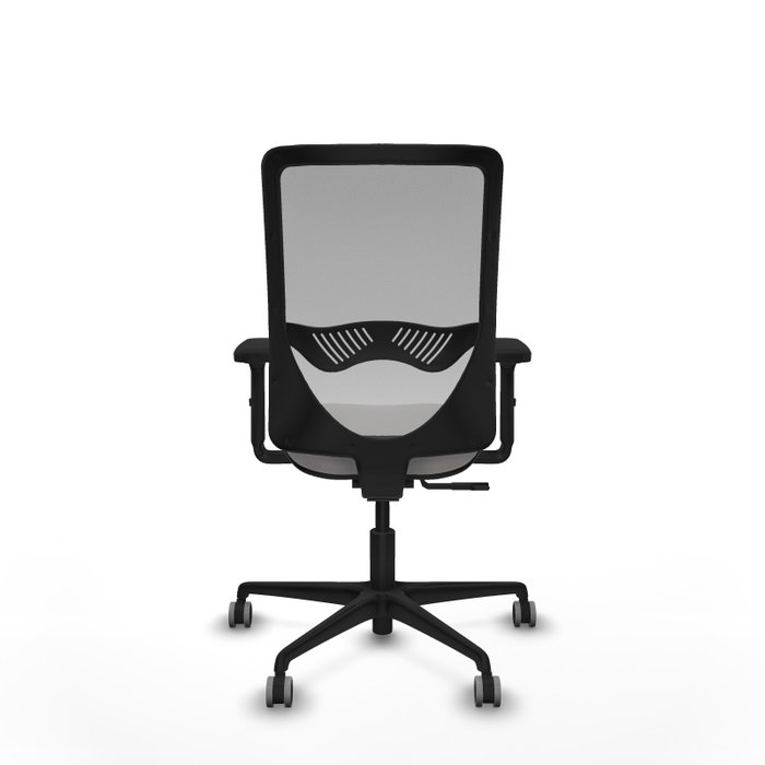 PIQUERAS Y CRESPO Silla de oficina Zulema con mecanismo Sincro, Blanco y Gris PIQUERAS Y CRESPO Silla de oficina Zulema con mecanismo Sincro, Blanco y Gris