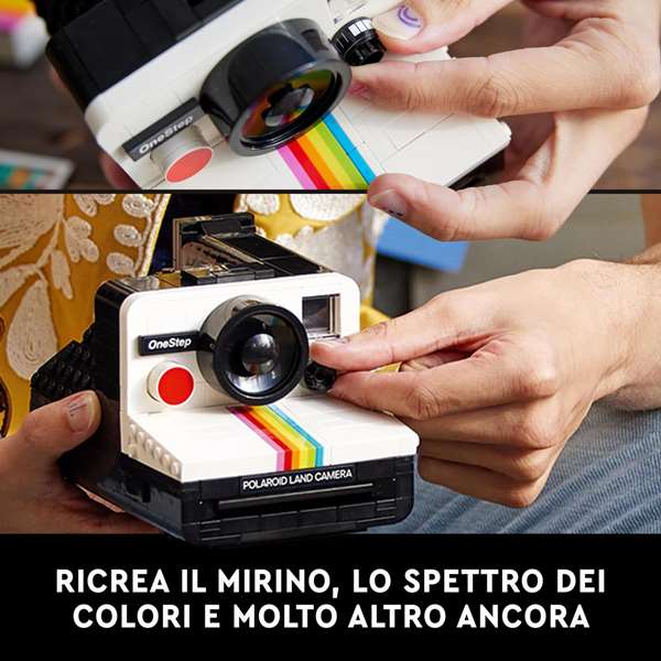 LEGO Ideas Cámara Polaroid OneStep SX-70 (21345)