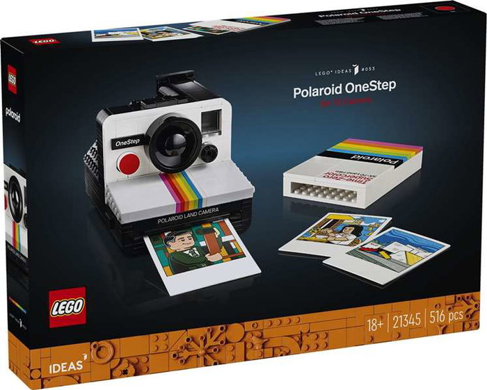 LEGO Ideas Cámara Polaroid OneStep SX-70 (21345)