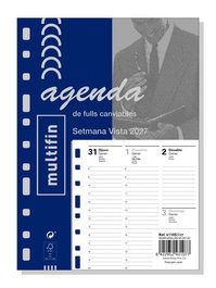 FINOCAM Recambio Agenda Anual 2027 Catalán Multifin 3002 155x215 S/V
