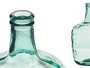 Giftdecor Botella Decorativa Vidrio Carafe 4L Transparente 19x30x19cm (Set de 4)