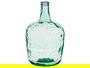 Giftdecor Botella Decorativa Vidrio Carafe 4L Transparente 19x30x19cm (Set de 4)